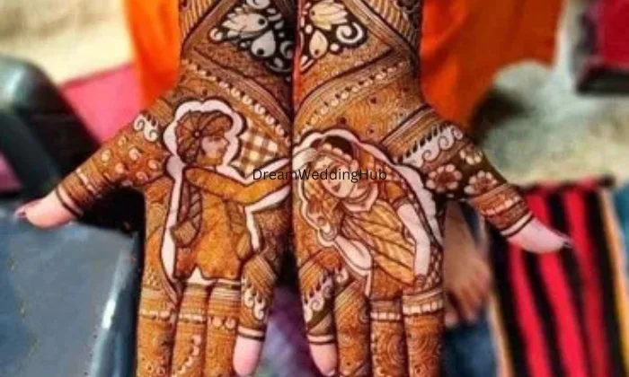 Shree Krishana Mehandi Art